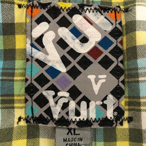 Custom “Zoo York” bleached Vurt shirt. XL - Picture 3 of 4